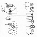 Part Location Diagram of 90023804016 Echo Screw 4 X 16